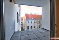 Neuwertige 1-Zimmer-Wohnung mit Loggia und U-Bahn-Nähe in 1210 Wien, 849 € Miete