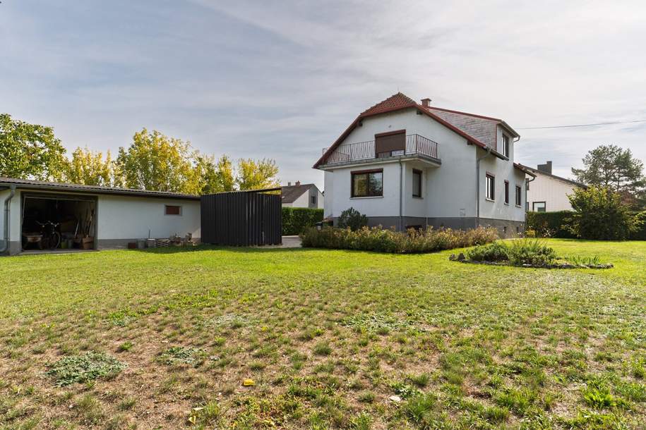 Zu Fuß zum Bahnhof! Großzügiges Einfamilienhaus mit 1.317m² Grundstück in Marchegg – Ihr Sanierungsprojekt!, Haus-kauf, 369.000,€, 2294 Gänserndorf