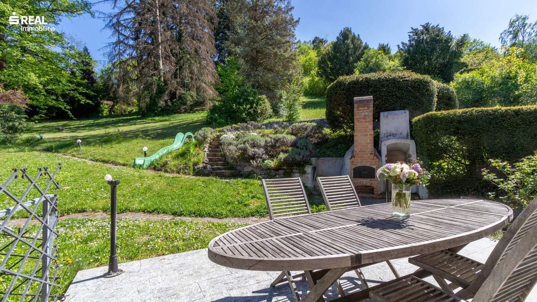 Charmante Villa auf 3.949 m² Parkgrundstück – nahe Wien &amp; Klosterneuburg