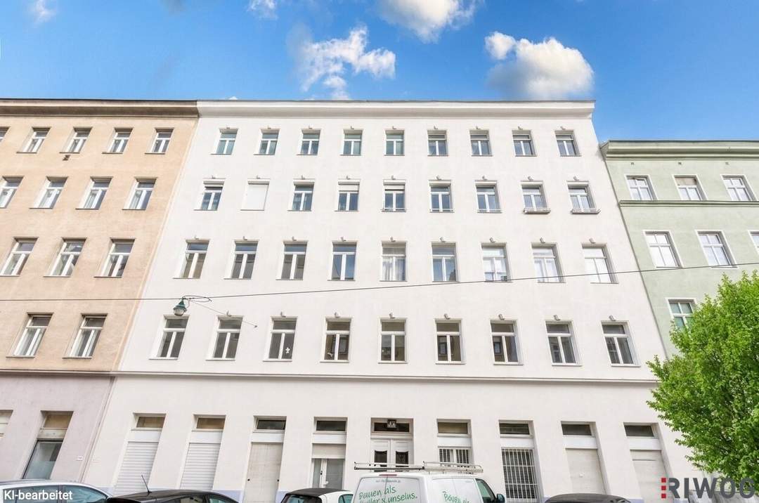 Sanierungsbedürftige Altbaueinheiten im HOFTRAKT mit GRÜNBLICK | 2x Balkon-Option (ges. ca. 17,6 m² baubewilligt) | Nähe Einsiedlerpark, U4, künftig U2