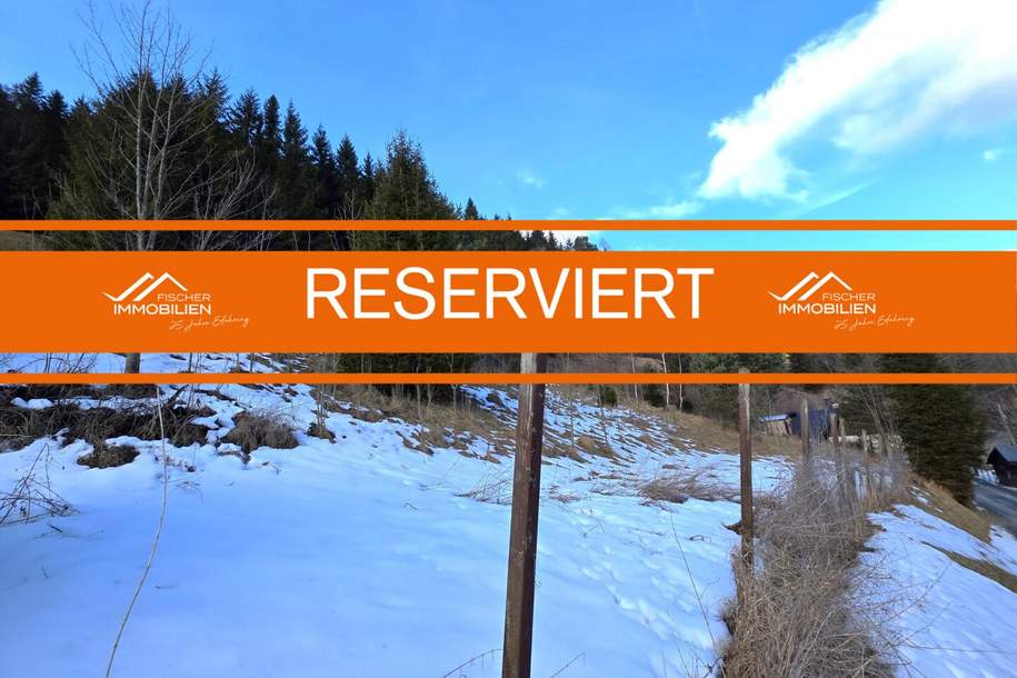 Natur, Ruhe und Aussicht – 2400 m² Baugrund am Semmering, Grund und Boden-kauf, 90.000,€, 2680 Neunkirchen