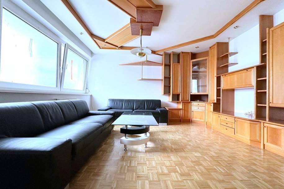 Linz/Urfahr (Harbach): Mietwohnung mit ca. 78,84 m2 Wohnfläche + Loggia und PKW-Stellplatz, Wohnung-miete, 899,00,€, 4020 Linz(Stadt)