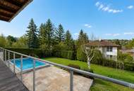 ARCHITEKTENVILLA MIT POOL AM LAINZER TIERGARTEN – AUSSERGEWÖHNLICHE ARCHITEKTUR IN EXKLUSIVER GRÜNLAGE | ZELLMANN IMMOBILIEN