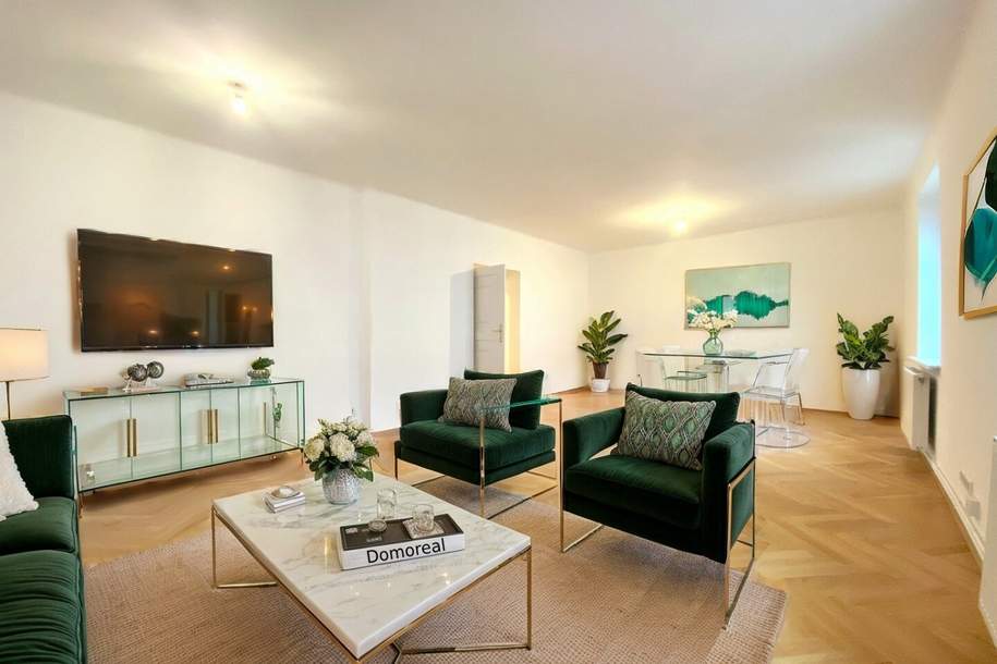 Stilvoll Wohnen in Grünruhelage: Sanierte 2-Zimmer-Wohnung im 19. Bezirk, Wohnung-miete, 1.099,98,€, 1190 Wien 19., Döbling