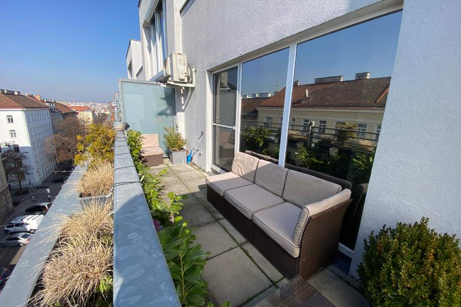 Geheimtipp im 12. Bezirk! 4 Zimmer-Dachgeschoß-Maisonette mit Terrasse / klimatisiert, Wohnung-kauf, 549.000,€, 1120 Wien 12., Meidling