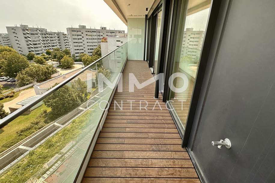 New price! Luxurious 3 room flat with balcony direct to the metro station and the DANUBE! Danubeview, Wohnung-miete, 1.950,00,€, 1220 Wien 22., Donaustadt