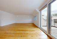 First occupancy! Modern top floor flat with open space in a quiet location