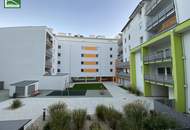 Innenhof-Wohnung im Markhof mit großem Balkon nahe S-Bahn und Schwechat Zentrum! GEMEINSCHAFTLICHE DACHTERRASSE!