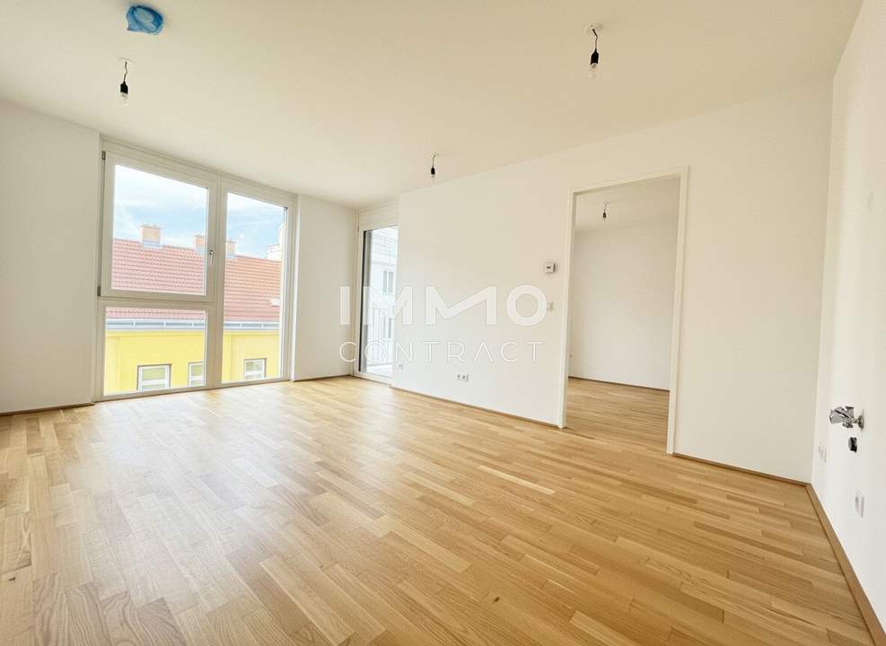 BEIM DONAUUFER: Attraktive Vorsorgeimmobilie – Stilvolle 2-Zimmer-Neubauwohnung