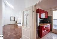 3 Zimmer-DG-Wohnung mit 2 hofseitigen Terrassen nahe Oper