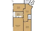 Freundliche 3-Zimmer-Wohnung mit Lift und perfekter Anbindung