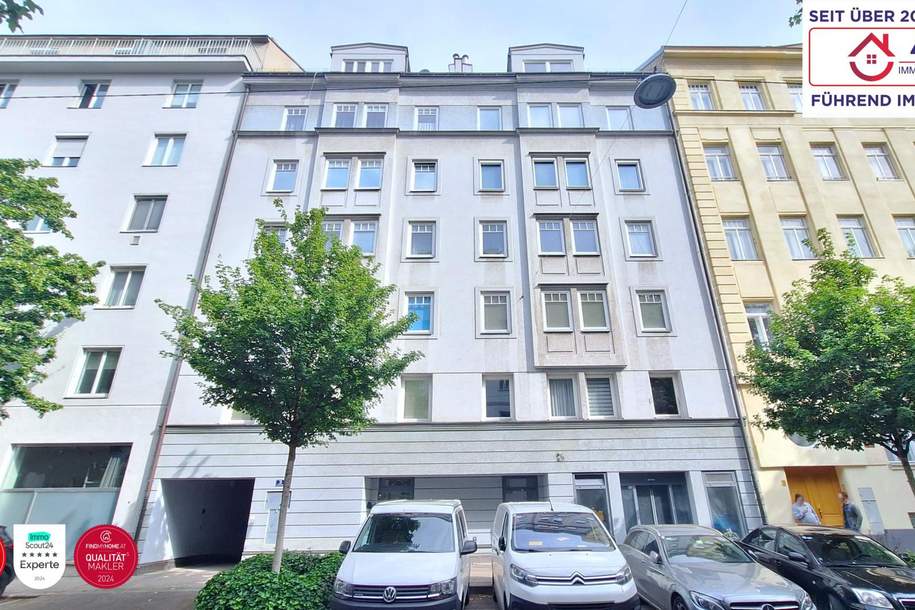 🏡 Dachgeschoss-Traum mit Flair ! 2 Zimmer-Wohnung mit 2 Terrassen im 2. Bezirk 🌞, Wohnung-kauf, 433.200,€, 1020 Wien 2., Leopoldstadt