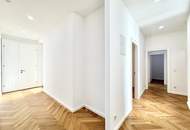 SANIERTE ALTBAUPERLE MIT BALKON I Belvedere &amp; Schweizergarten Nähe I Barrierefreier Zugang mit Lift I Fischgrätparkett &amp; Fußbodenheizung I perfekte öffentliche Anbindung