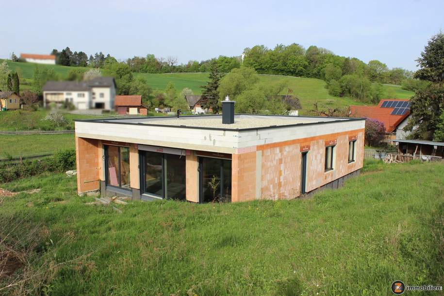 Neustift bei Güssing: Rohbau-Bungalow in Traumlage, Haus-kauf, 250.000,€, 7545 Güssing