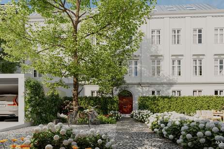 Kleinod mit Stadtgarten | Erhöht gelegen – Gartenwohnung mit Terrasse, Wohnung-kauf, 289.000,€, 1110 Wien 11., Simmering