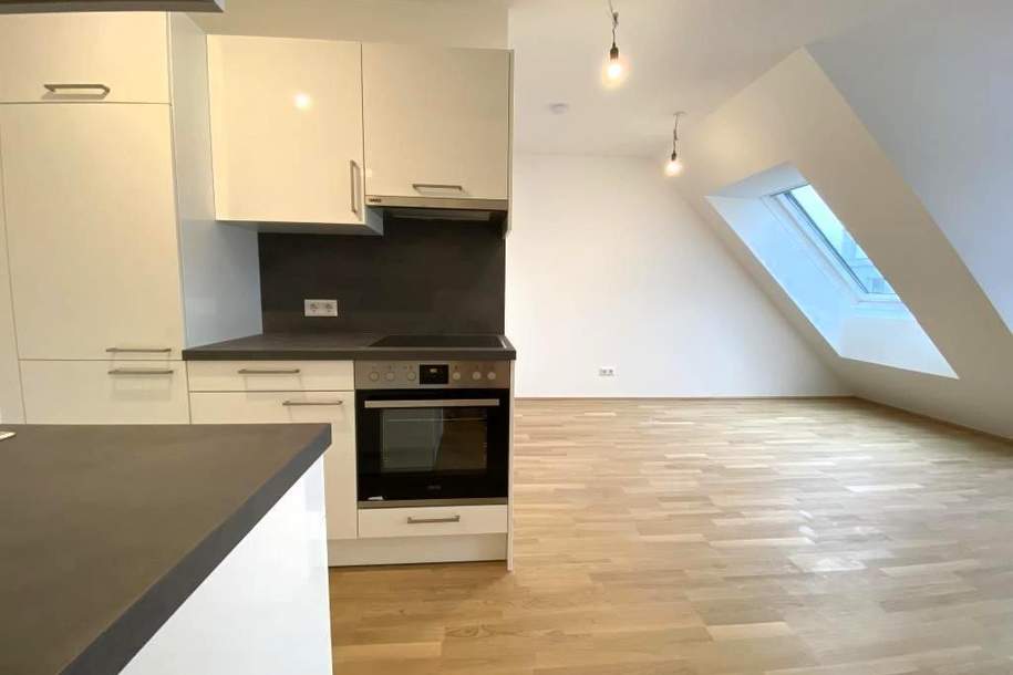 Oberstes Stockwerk! Klimatisierte DG-Wohnung mit 10m² Terrassenfläche!!!, Wohnung-miete, 997,01,€, 1210 Wien 21., Floridsdorf