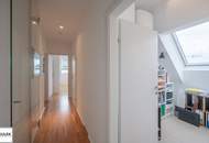 Ab Dezember: zentral begehbare 3 Zimmer Dachgeschoss Wohnung mit südseitigem Balkon im Herzen Döblings!