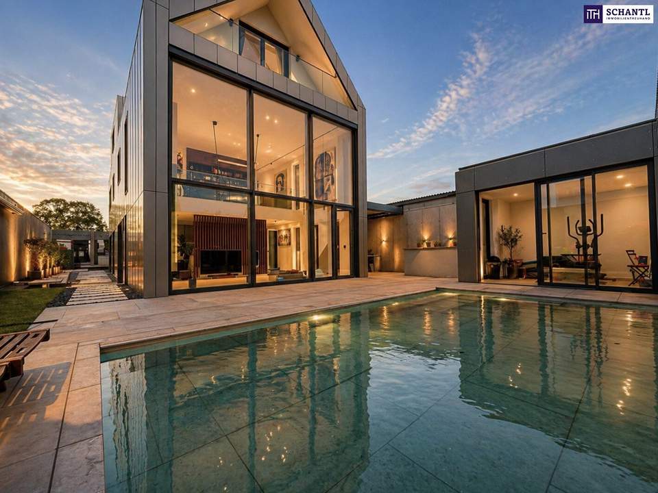 Architektur. Privatsphäre. Perfektion. Luxuriöse Architekten-Villa mit einzigartigem Magic Pool und Premium-Ausstattung!