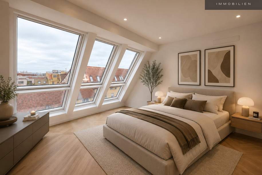 | 3 ZIMMER MAISONETTE-WOHNUNG | GROSSE TERRASSE | TRAUMHAFTER AUSBLICK | MEIDLING |, Wohnung-kauf, 784.500,€, 1120 Wien 12., Meidling