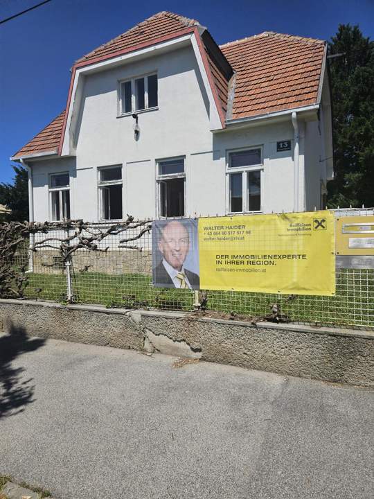 Baugrund mit Altbestand im 22. Bezirk, Donaustadt