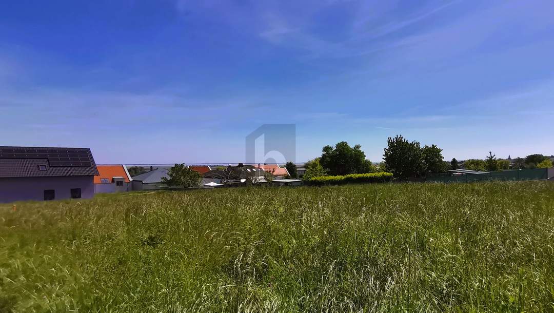 BLICK AUF DEN NEUSIEDLERSEE - ERHÖHTE RUHELAGE