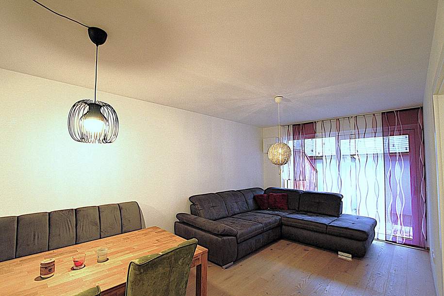 Neuwertige 2 Zimmer Mietwohnung im Zentrum von Mondsee mit Terrasse, Tiefgarage, Lift. Neuwertig !, Wohnung-miete, 1.078,00,€, 5310 Vöcklabruck