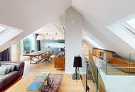 Cottageviertel I Traumhafte Dachwohnung im Jugendstil-Palais I Garagenplatz