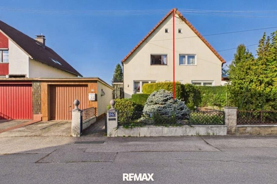 Gepflegte Doppelhaushälfte in 4060 Leonding – 433m² Traumgrundstück, Haus-kauf, 4060 Linz-Land