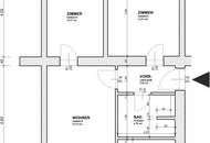 3-Zimmer-Wohnung in Ampflwang | 50 m² | Ruhige Lage nahe Ortszentrum | Günstige Gesamtmiete & Sofortbezug!