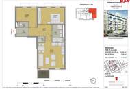 Wohnen mit Weitblick: Moderne 3-Zimmer-Wohnung im Neubau mit Balkon, Lift und Küche