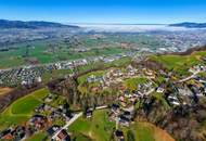 Besondere Gelegenheit: Idyllisch gelegenes Grundstück mit Altbestand in Ruhelage von Hohenems-Reute