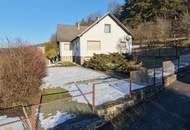 Panorama 200m² WFL, 2 Wohngeschoße, großer Garten, Obstbäume, Wald