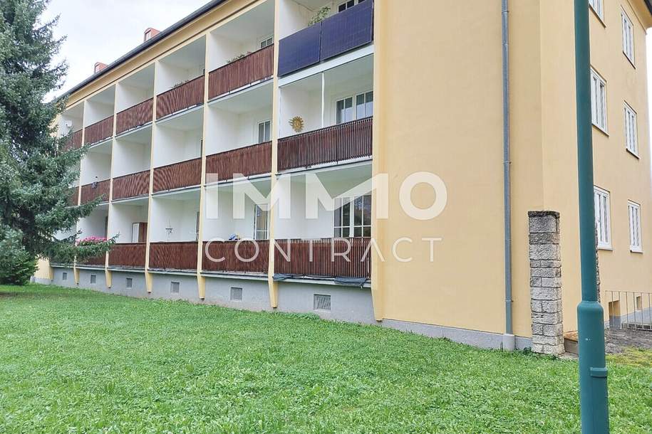 Erdgeschoß - Wohnung 58,5 m² mit Loggia in Steyr Ennsleite, Wohnung-miete, 678,96,€, 4400 Steyr(Stadt)