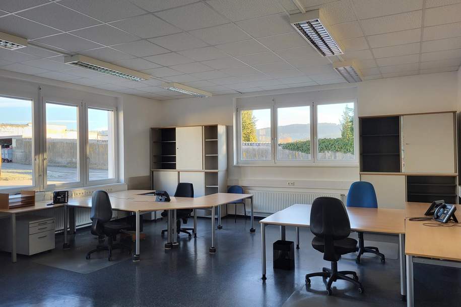 Bürofläche im Gewerbegebiet in Freistadt, Gewerbeobjekt-miete, 12.000,00,€, 4240 Freistadt