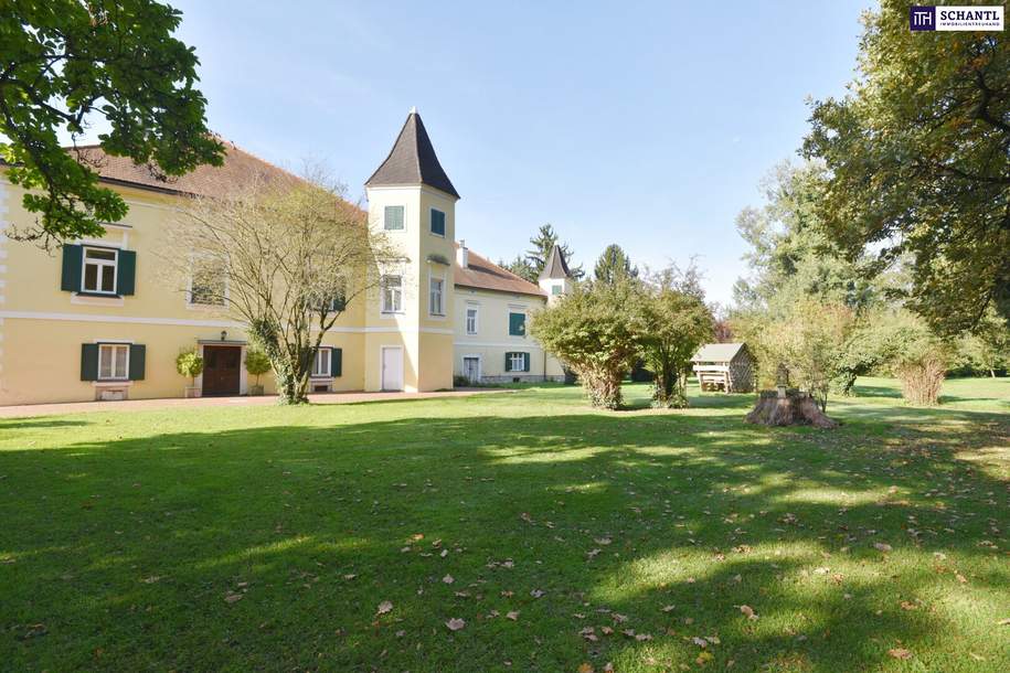 MÄRCHENHAFTE Wohnung im SCHLOSS mit TERRASSE, eigenem WEINKELLER und Nutzung des SCHLOSSGARTENS! Ab sofort verfügbar!, Wohnung-miete, 650,00,€, 8413 Leibnitz