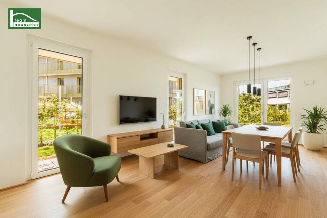 Neubauprojekt im Niedrig-Energie-Standard im grünen Hirschfeld – Naturnah wohnen - Provisionsfrei!