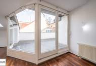 3 Zimmer-DG-Wohnung mit 2 hofseitigen Terrassen nahe Oper
