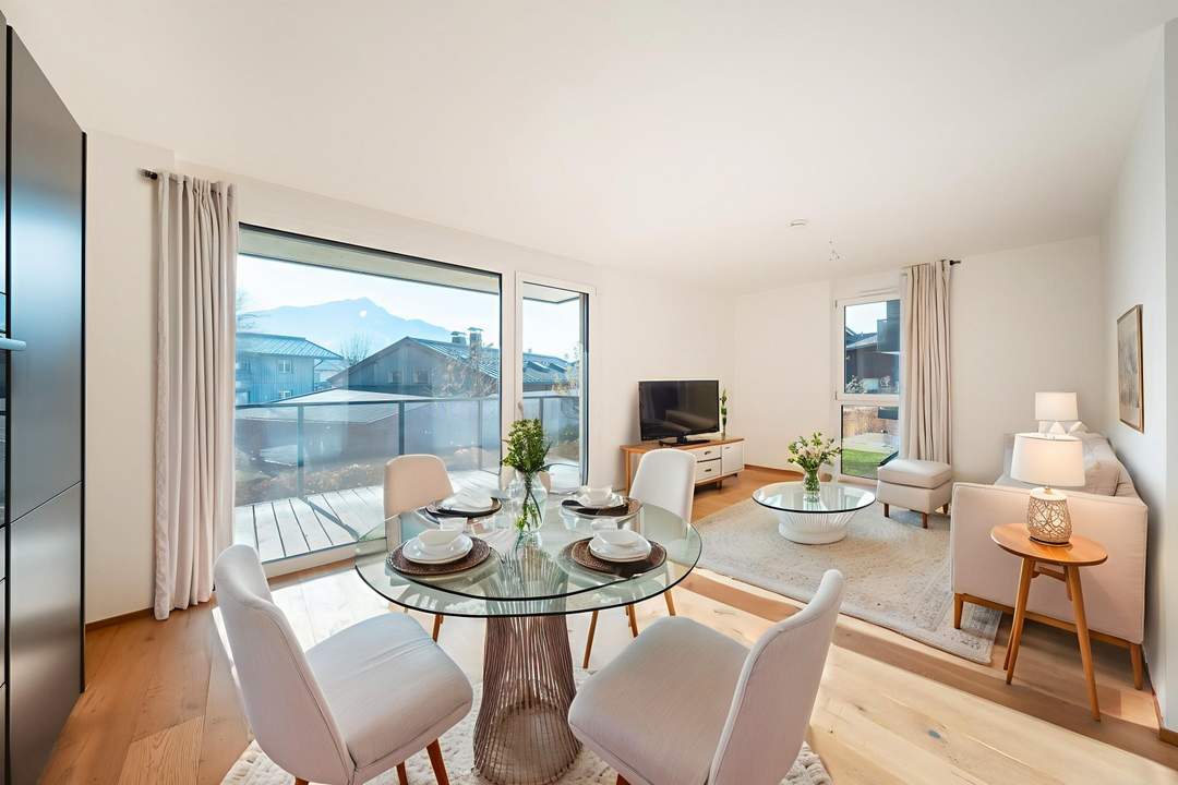 Attraktive 4-Zimmer-Wohnung in sonniger Lage in Kirchdorf