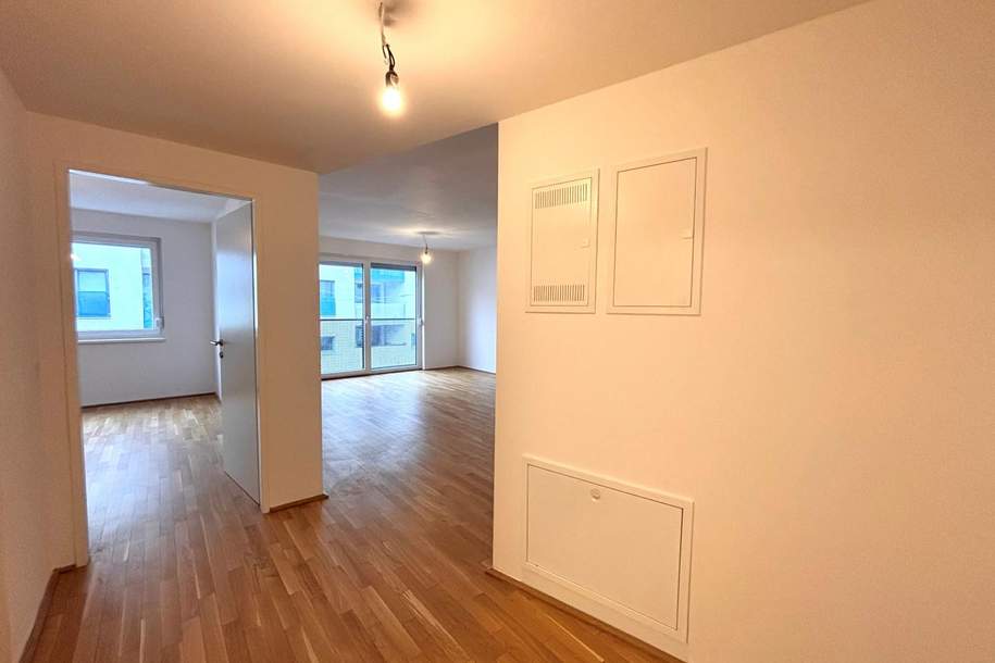 Großzügig geschnittene 2-Zimmer Wohnung in unmittelbarer Nähe zur SCN, Wohnung-miete, 849,00,€, 1210 Wien 21., Floridsdorf