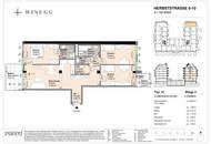 Hochwertige 4 Zimmer Wohnung mit 2 Freiflächen und Blick in den Innenhof!