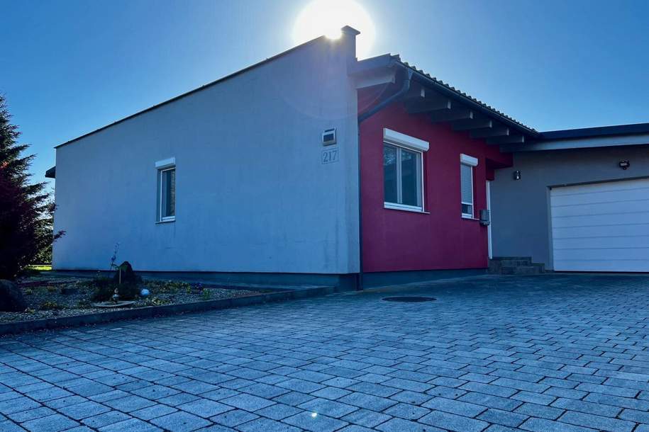 Einziehen &amp; genießen – stilvoller Bungalow mit Pool nahe Bad Radkersburg, Haus-kauf, 299.000,€, 8492 Südoststeiermark