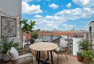 Exquisite 4-Zimmer Dachterrassenwohnung mit zwei Bädern nahe dem AUGARTEN | TOP14