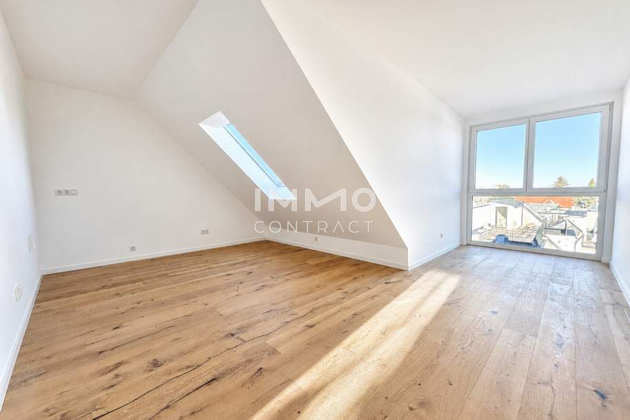 PROVISIONSFREI! Exklusive 2-Zimmer-DG-Wohnung mit Weitblick und außergewöhnlichem Lichteinfall, Wohnung-kauf, 275.000,€, 1220 Wien 22., Donaustadt