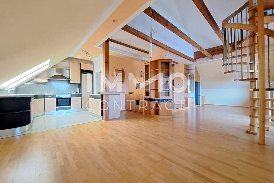 Großzügige Dachwohnung inklusive Eigengarten, Garage und Keller, Wohnung-kauf, 8020 Graz(Stadt)