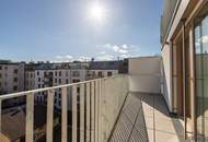 KOMPLETT HOFSEITIGER DG-ERSTBEZUG | Ca. 10 m² Balkon/Terrasse | Nähe Alte Donau | Fernwärme | TG-Stellplatz optional | Ideal für Anleger oder Eigennutzer | Nachhaltiges Projekt