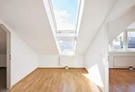 Geräumige und helle 2-Zimmer-Dachgeschosswohnung im 10. Bezirk!