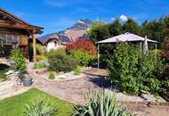 Holzblockhaus mit Garage und Gartenparadies - sonnige Naturoase im Steyrtal/Leonstein