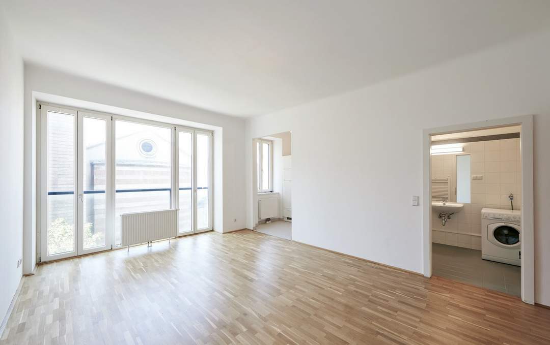 Invstition mit Charme - unbefristet vermietet - Einraumwohnung in toller Lage
