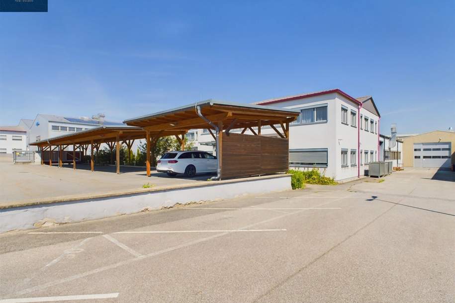 VERKAUF - Gewerbeanlage mit 800 kWP PHOTOVOLTAIK Anlage - 12.000 m² Nutzfläche, Gewerbeobjekt-legalform.mietkauf, 7.990.000,€, 3830 Waidhofen an der Thaya