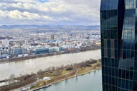 Mehr als Wohnen: 41. Etage DC2 Tower: Erstbezug, Wohnung-miete, 1.850,00,€, 1220 Wien 22., Donaustadt